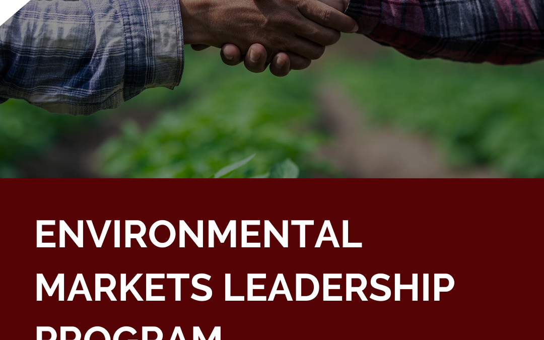 Media Release: Environmental Markets Leadership Program